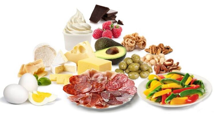 Productos para ceto-dieta