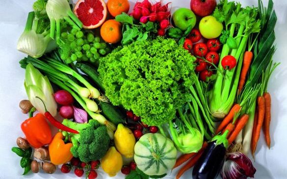 Las frutas y verduras son líderes entre los productos para bajar de peso.