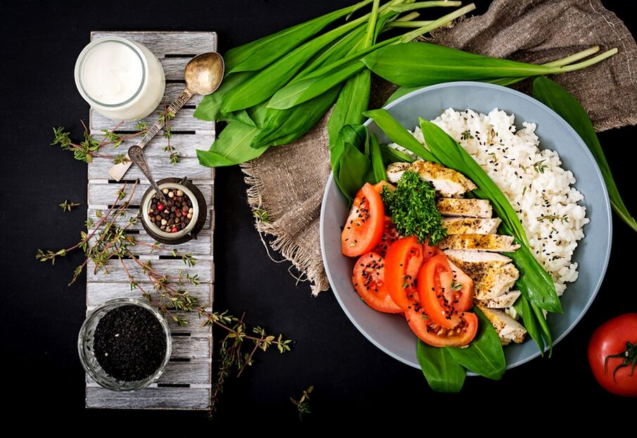 Alimentos recomendados para la dieta keto.